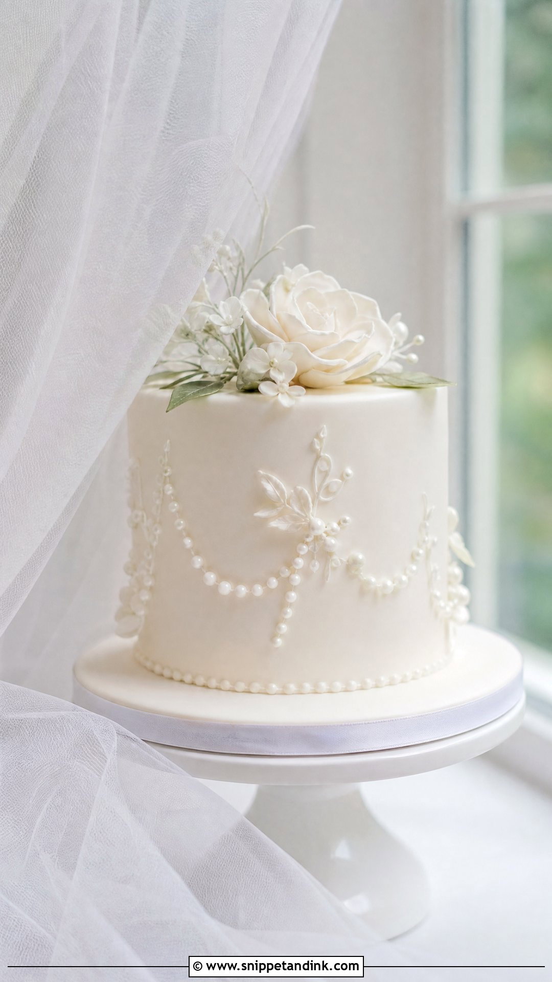 Wedding Cake Veil Pose - Snippet and Ink - 25 Cake Poses Photo Ideas for Wedding