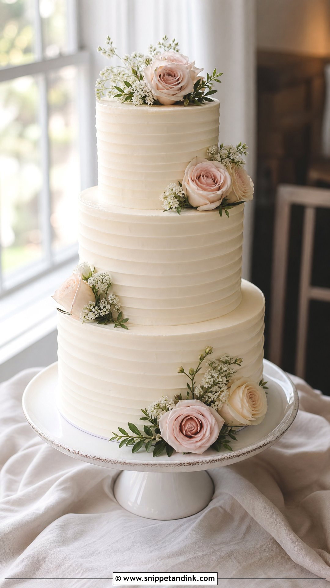 Wedding Cake Window Light Pose - Snippet and Ink - 25 Cake Poses Photo Ideas for Wedding