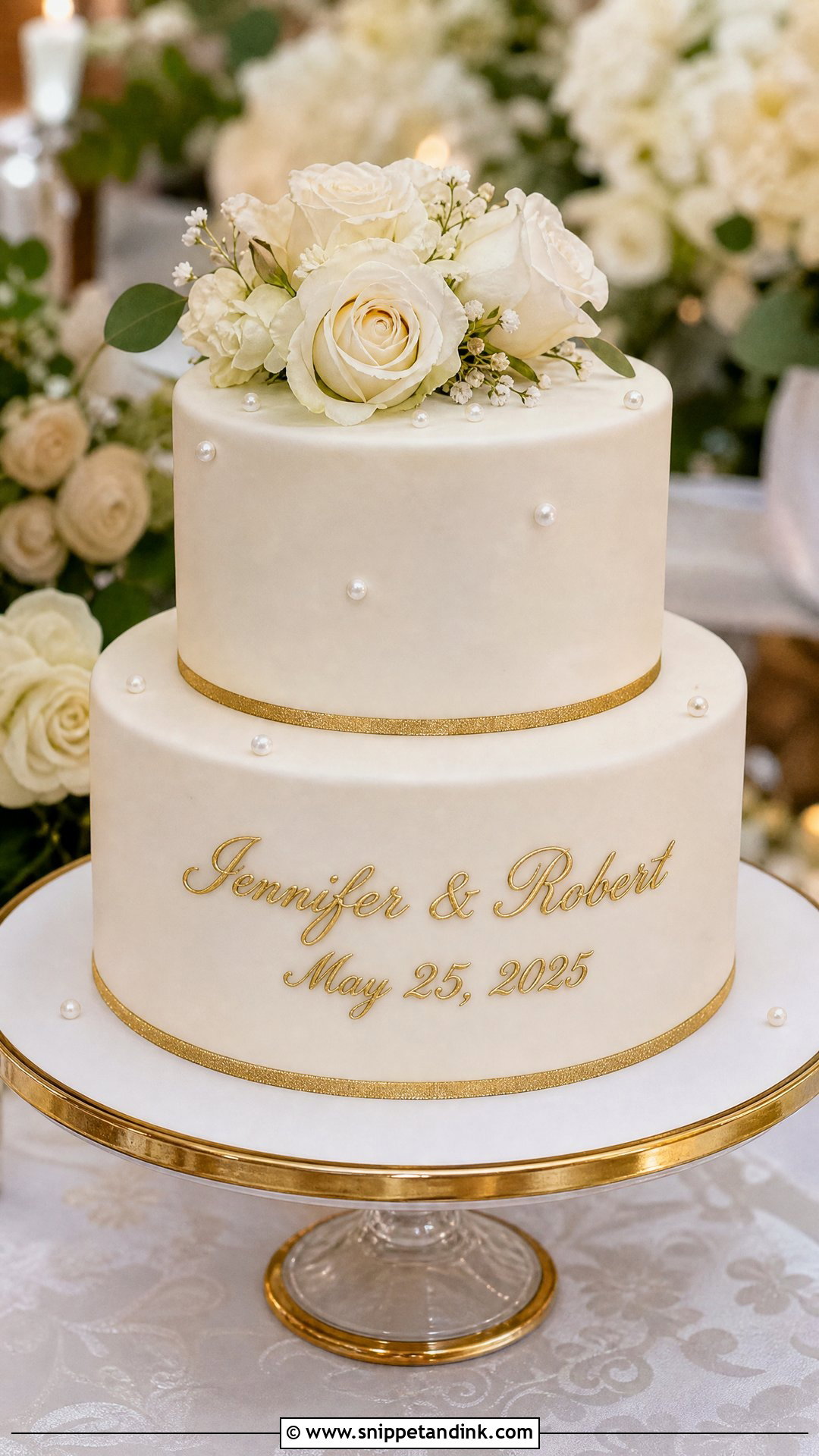 Wedding Cake With Name And Date - Snippet and Ink - 20 Write Name on Cake Ideas for Wedding