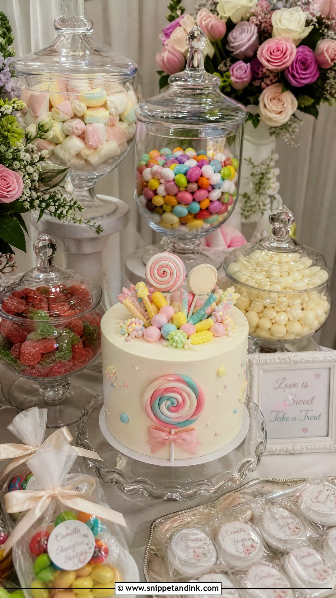 Wedding Candy Bar - Snippet and Ink - 20 Wedding Sweets