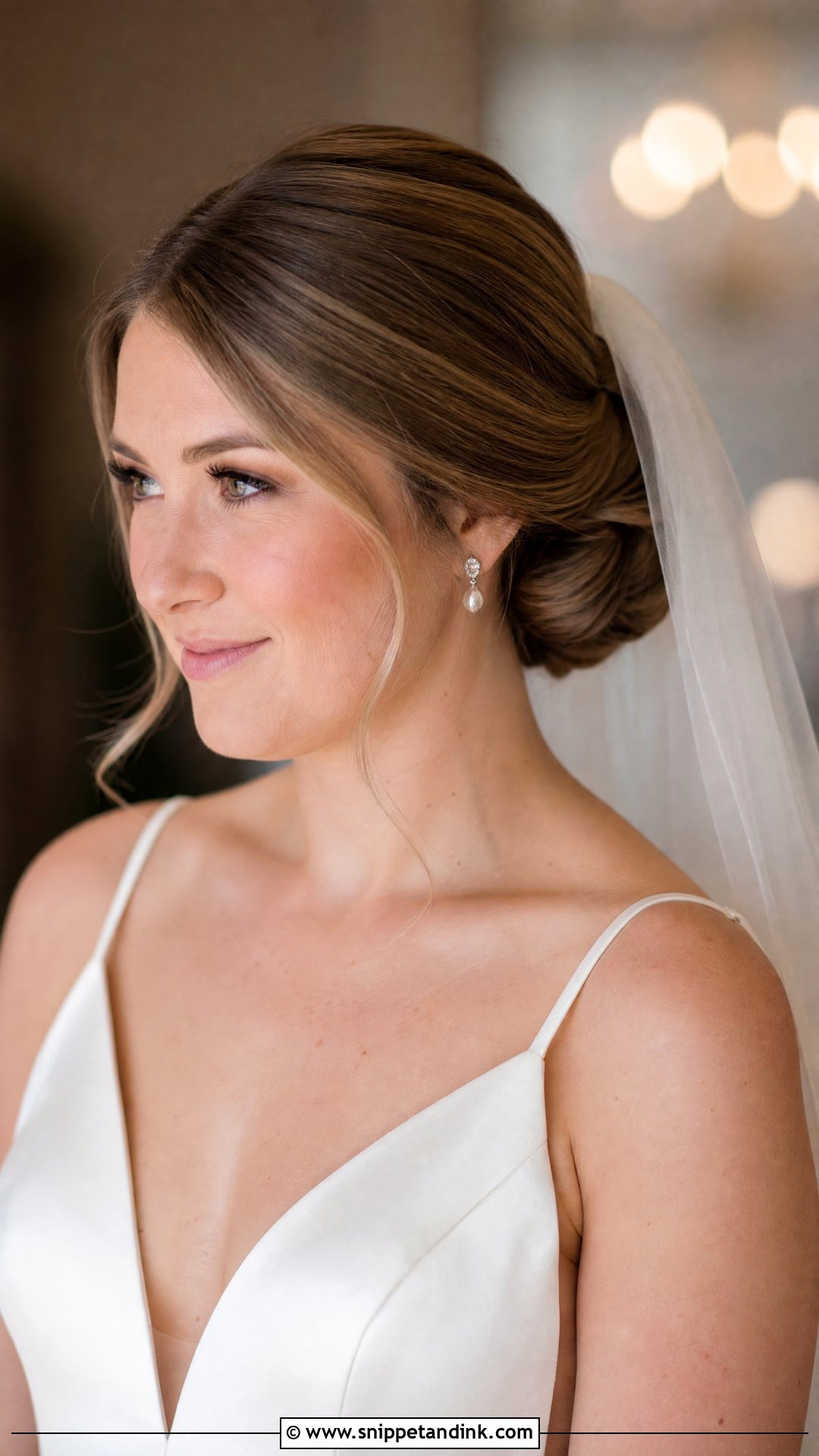 Wedding Chignon For Round Face - Snippet and Ink - 20 Wedding Hairstyle for Rounded Face Ideas