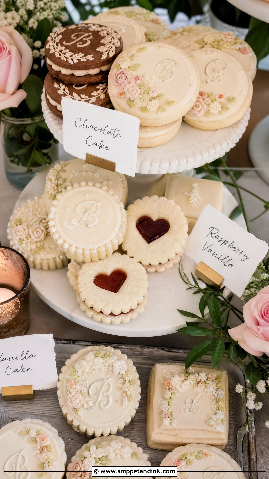 Wedding Cookie Table - Snippet and Ink - 20 Wedding Sweets