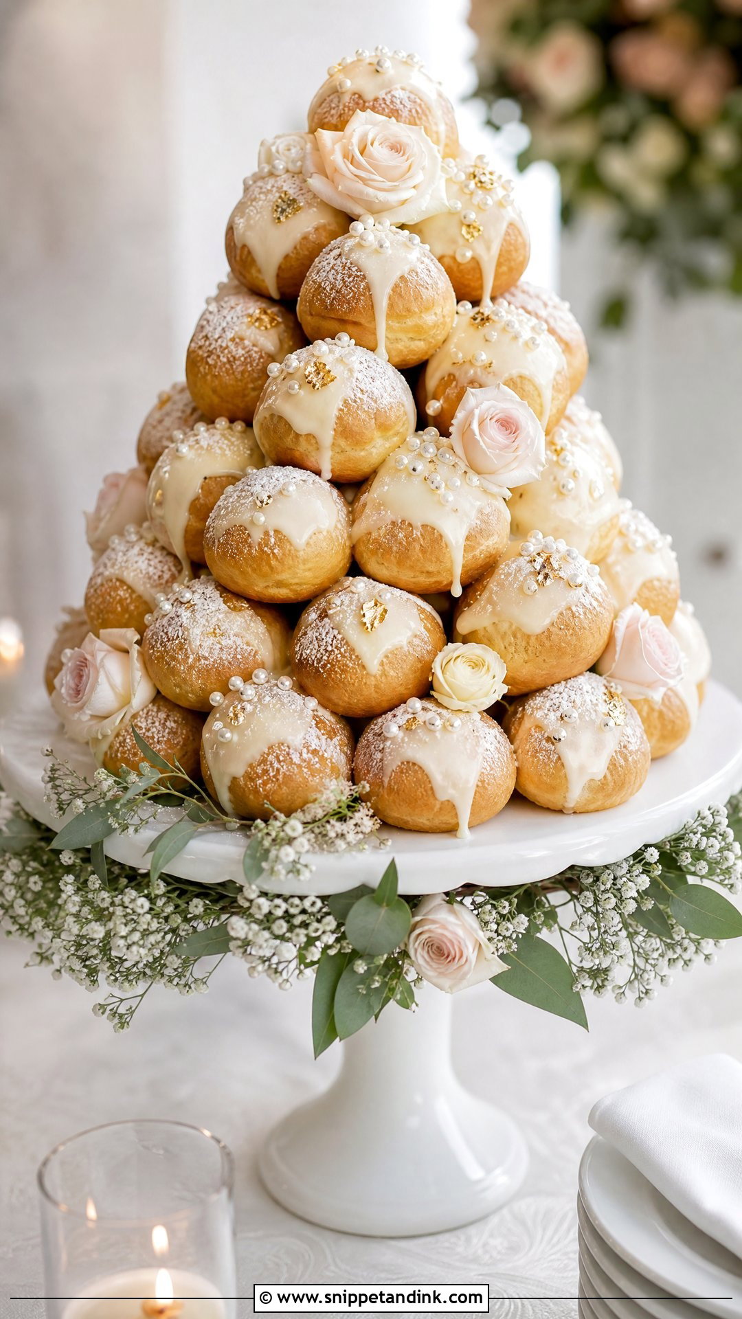 Wedding Cream Puffs - Snippet and Ink - 20 Wedding Sweets