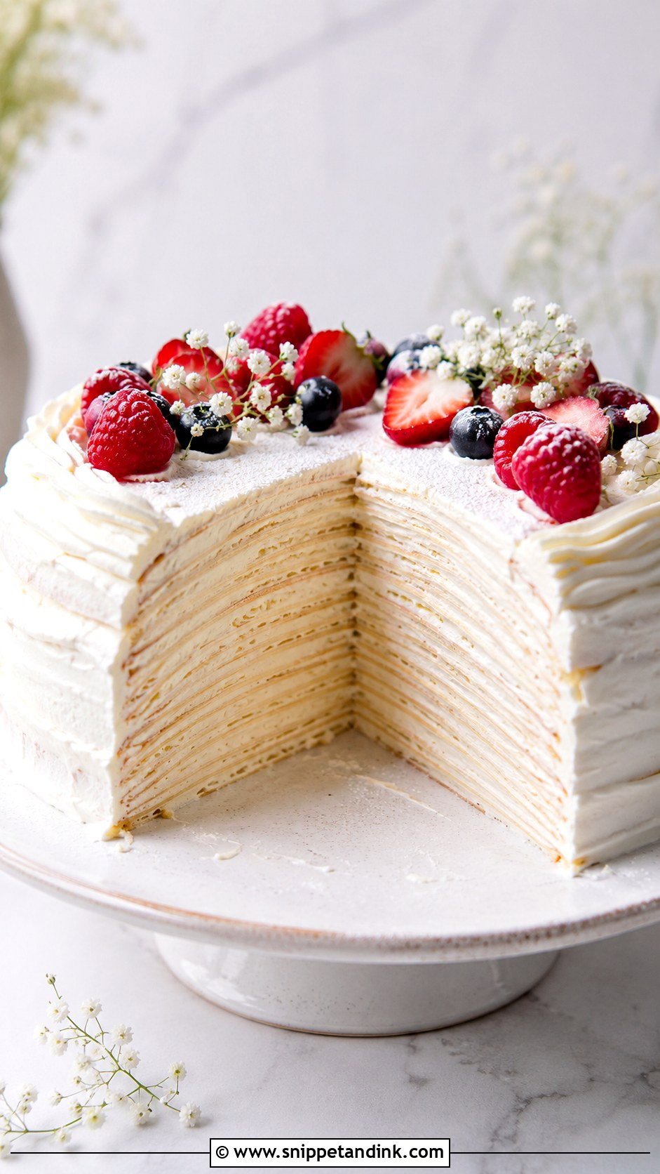 Wedding Crepe Cake - Snippet and Ink - 20 Instead of Wedding Cake Ideas
