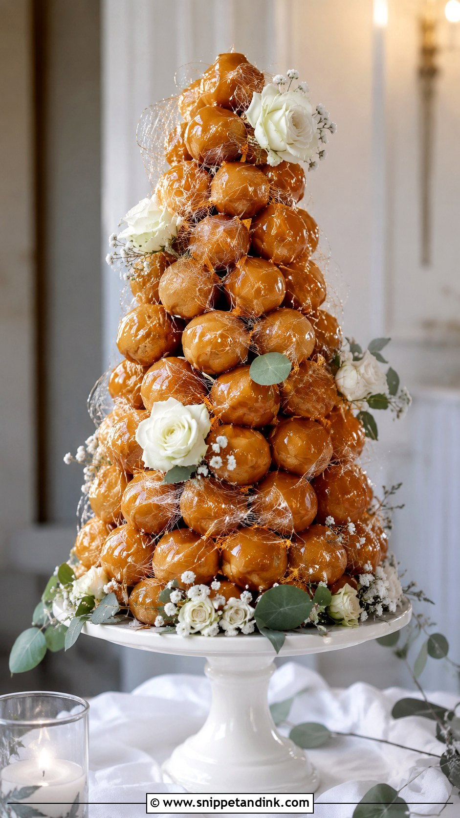 Wedding Croquembouche - Snippet and Ink - 25 Wedding Cake Replacement Ideas