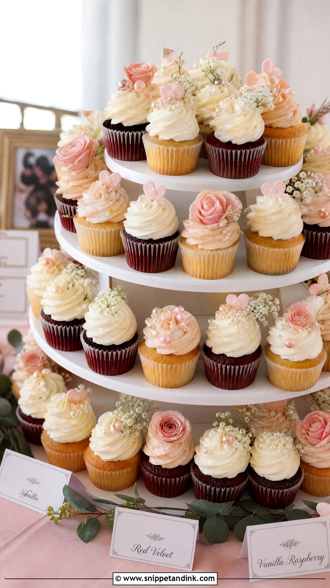 Wedding Cupcakes - Snippet and Ink - 20 Wedding Sweets