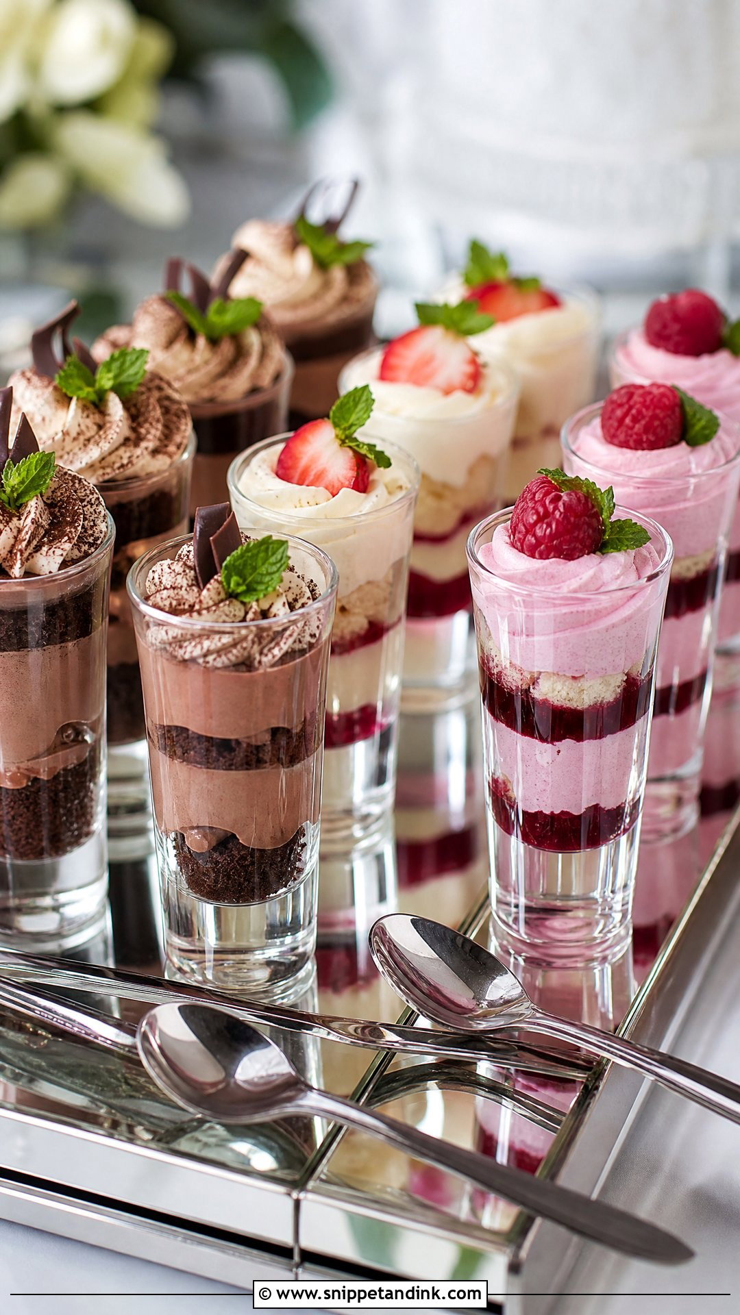 Wedding Dessert Shooters - Snippet and Ink - 20 Wedding Dessert Ideas