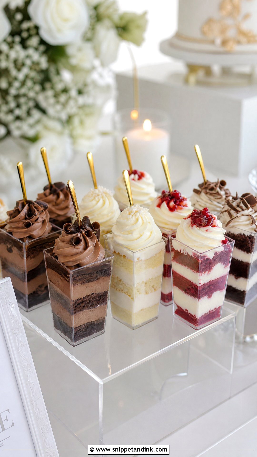 Wedding Dessert Shooters - Snippet and Ink - 20 Wedding Sweets