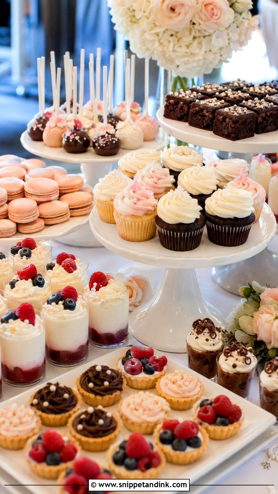 Wedding Dessert Table - Snippet and Ink - 25 Wedding Cake Replacement Ideas