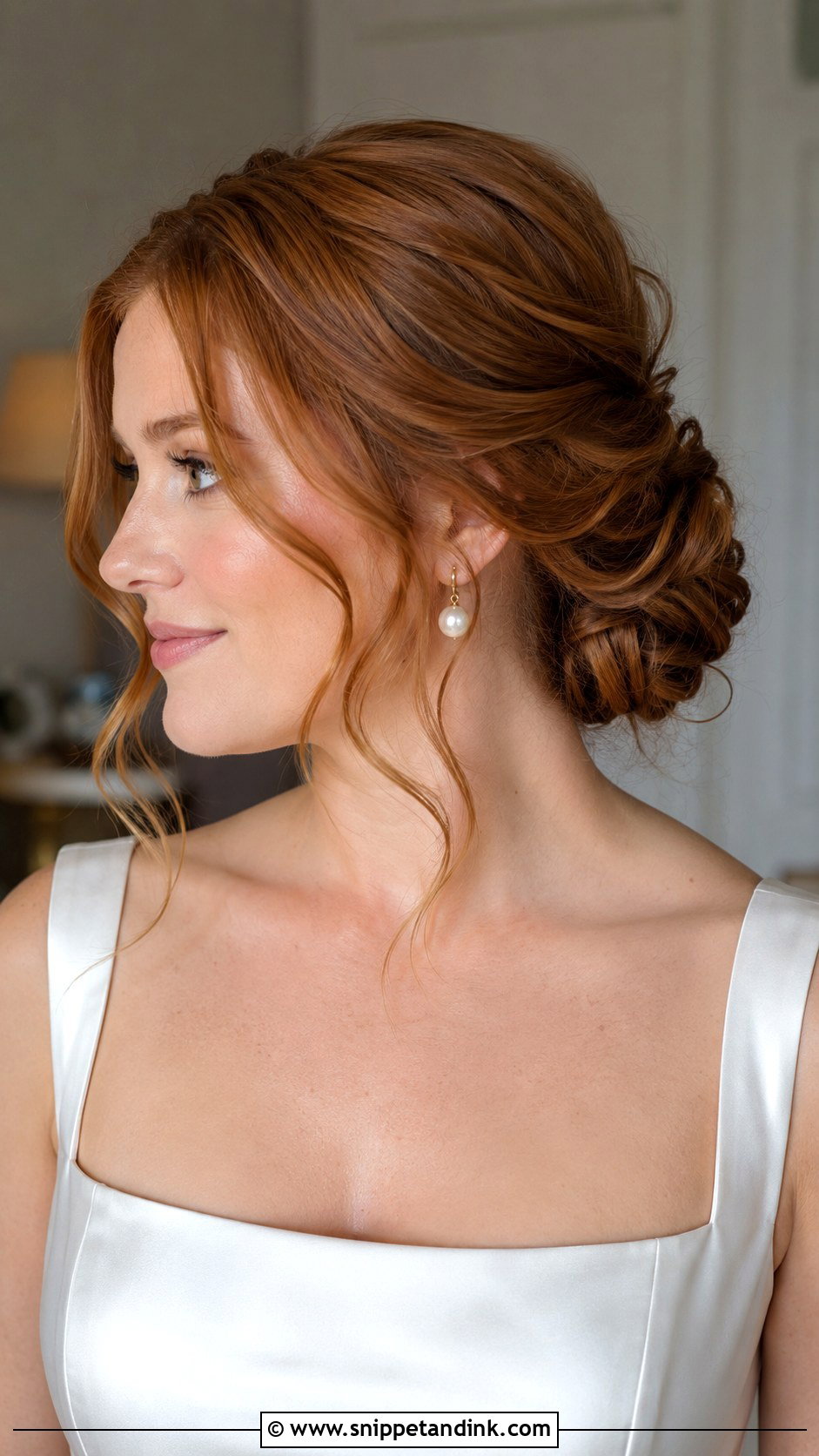 Wedding Dinner Chignon - Snippet and Ink - 15 Wedding Dinner Hairstyle Ideas