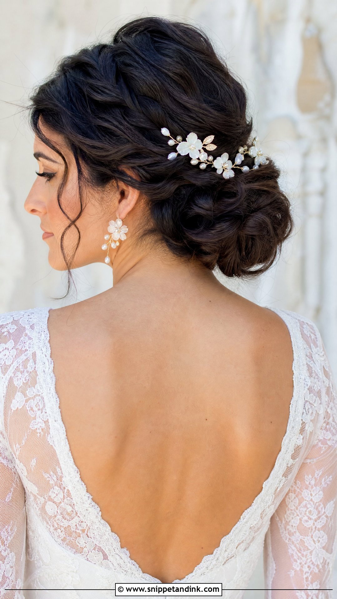 Wedding Floral Hair Vine - Snippet and Ink - 20 Wedding Hair Pieces Headpieces