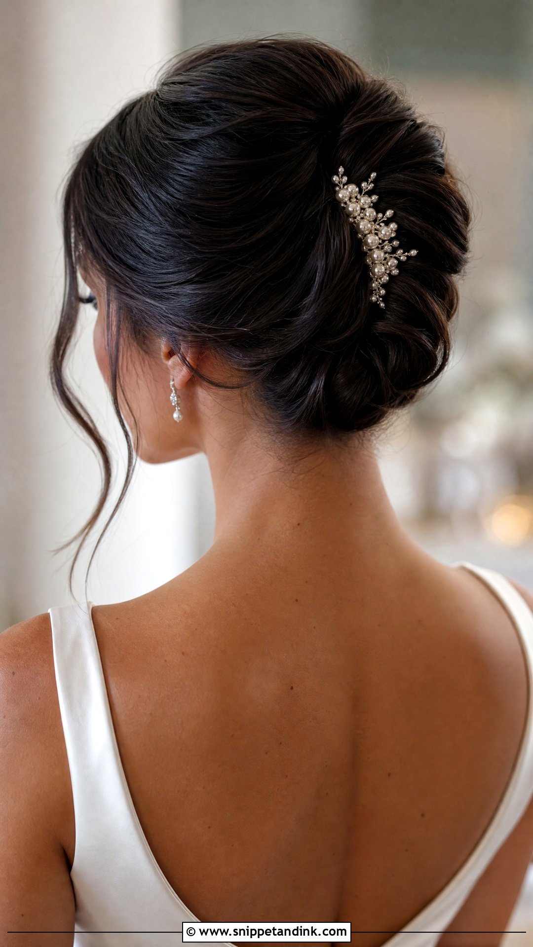 Wedding French Twist Updo - Snippet and Ink - 20 Wedding Up Hairstyles