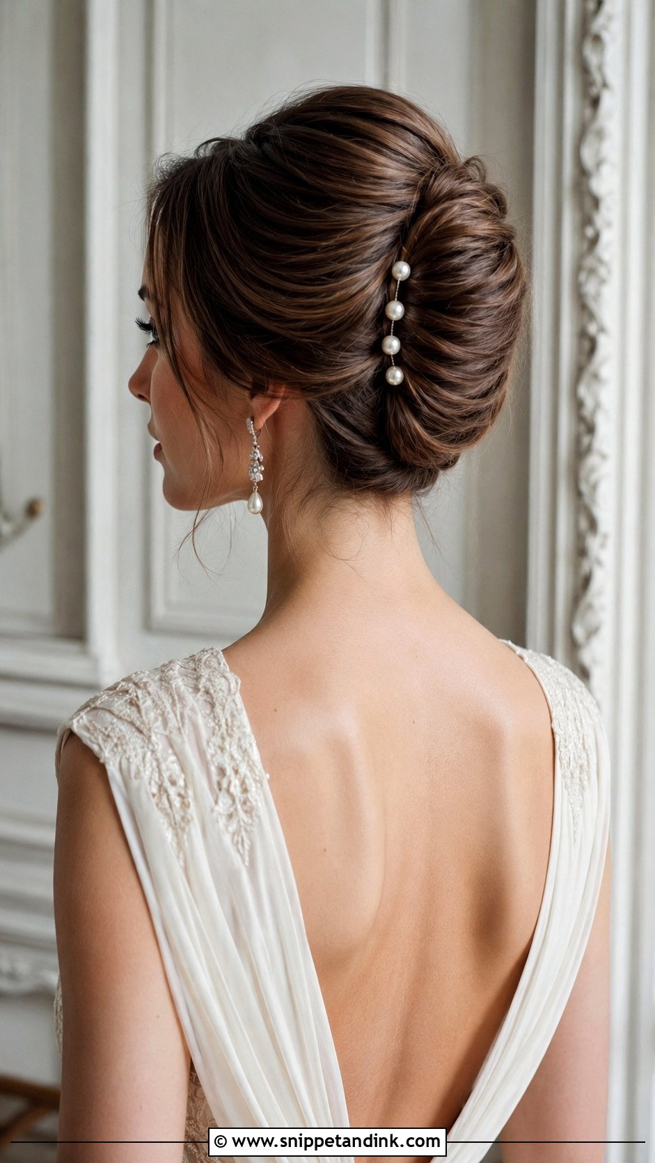 Wedding French Twist - Snippet and Ink - 15 Hair Look for Wedding Ideas