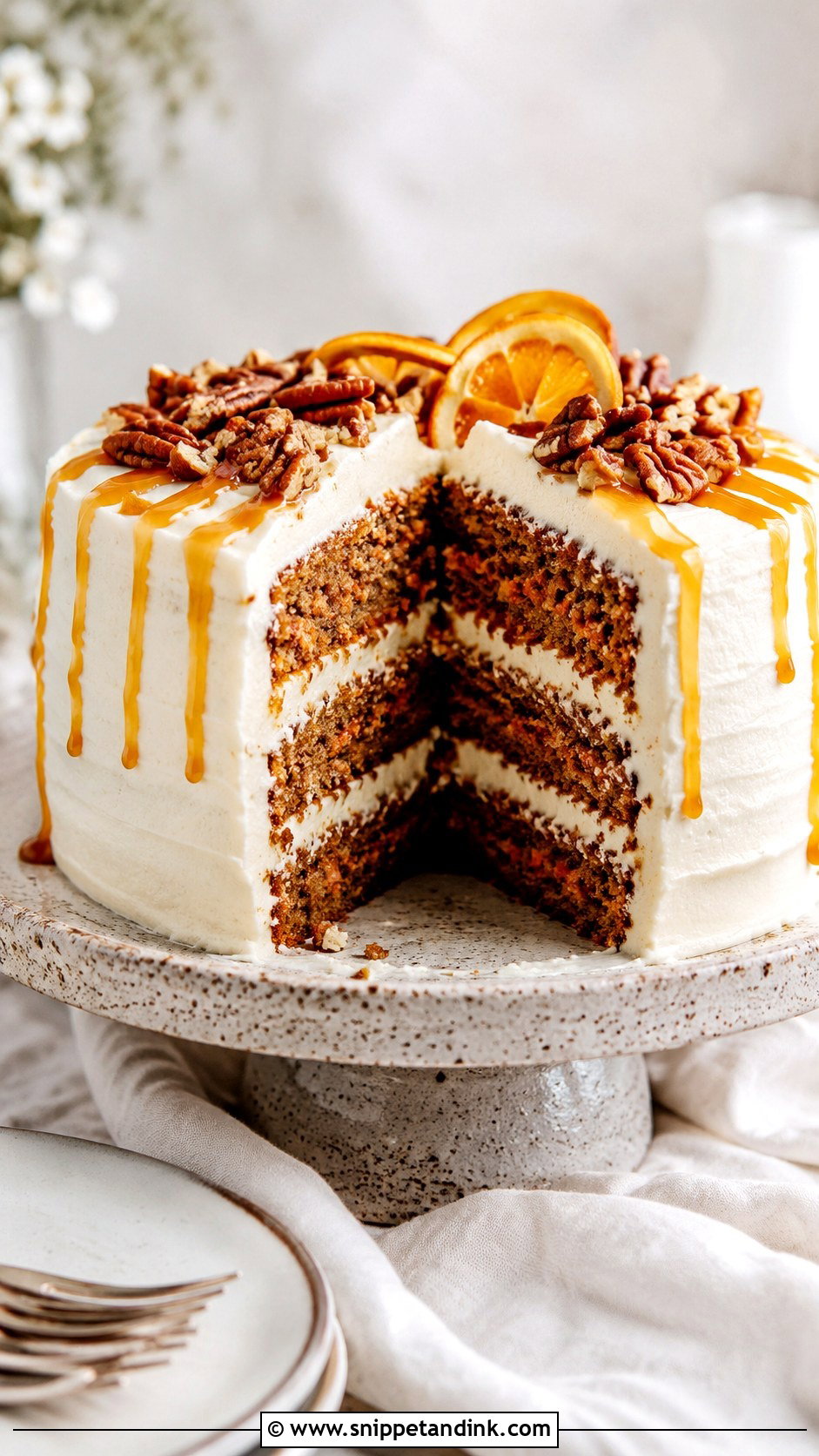Wedding Guest Carrot Cake - Snippet and Ink - 20 Wedding Guest Cake Ideas