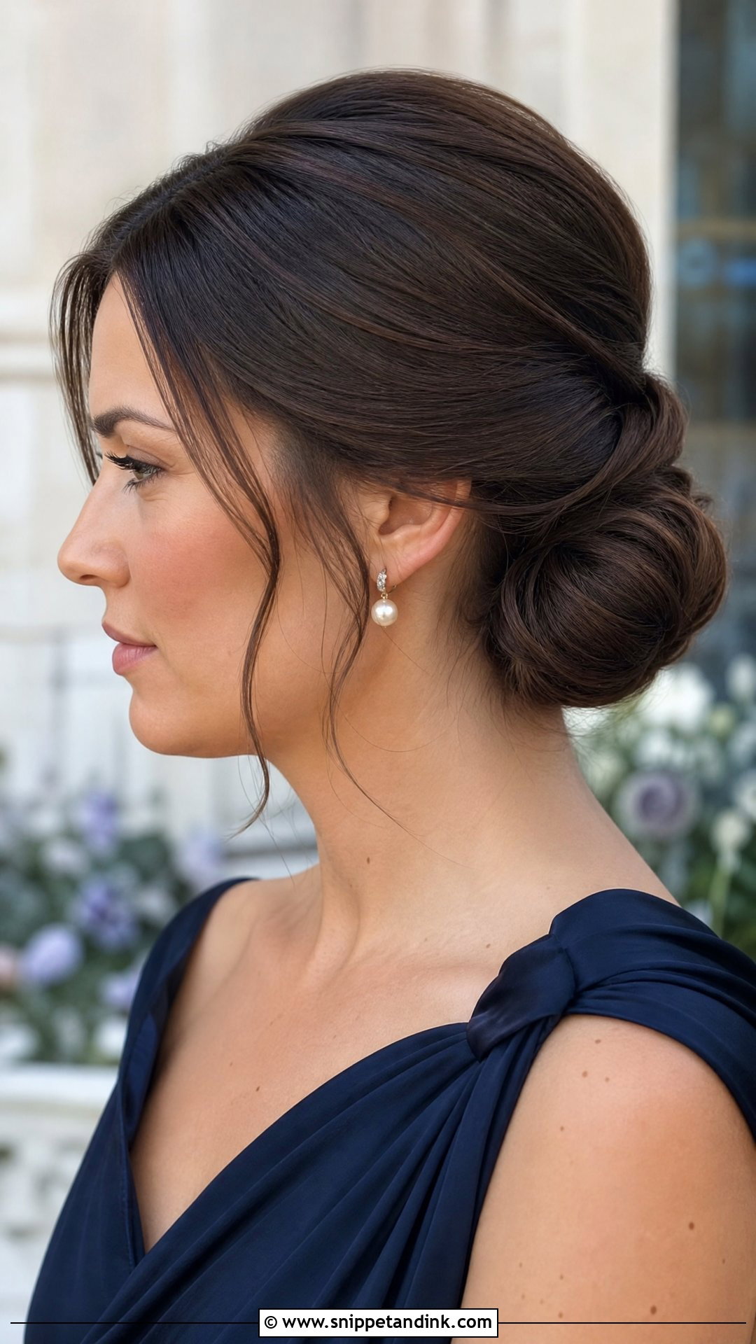 Wedding Guest Chignon - Snippet and Ink - 15 Wedding Attendee Hairstyles