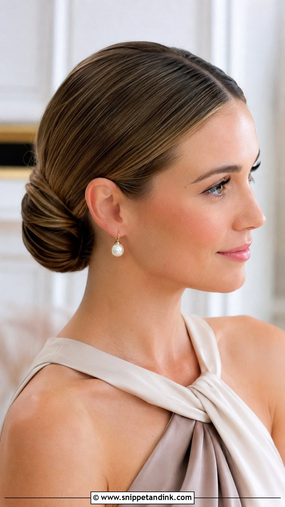 Wedding Guest Chignon - Snippet and Ink - 15 Hair Idea for Wedding Guest Ideas