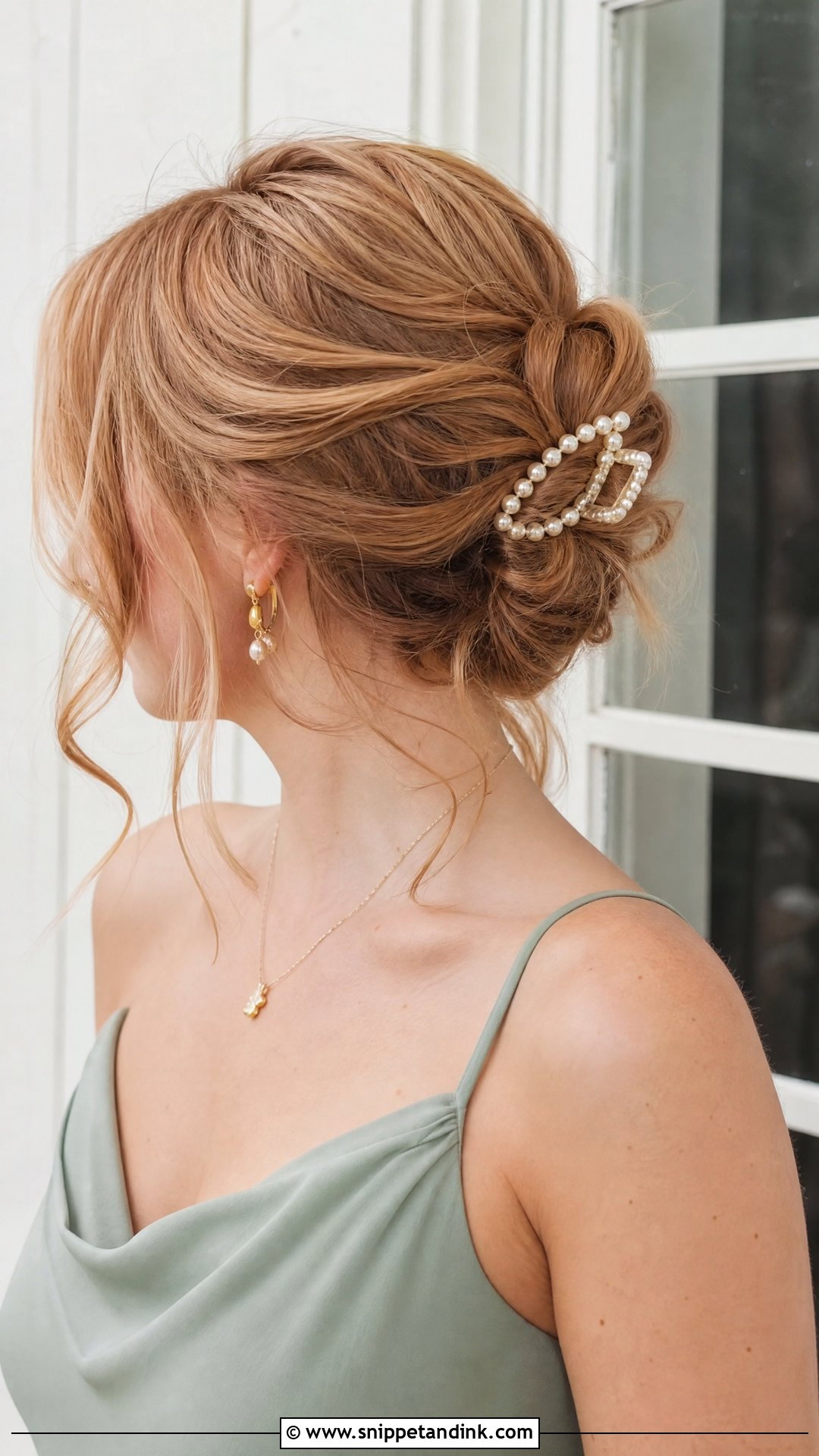 Wedding Guest Claw Clip Updo - Snippet and Ink - 15 Wedding Attendee Hairstyles
