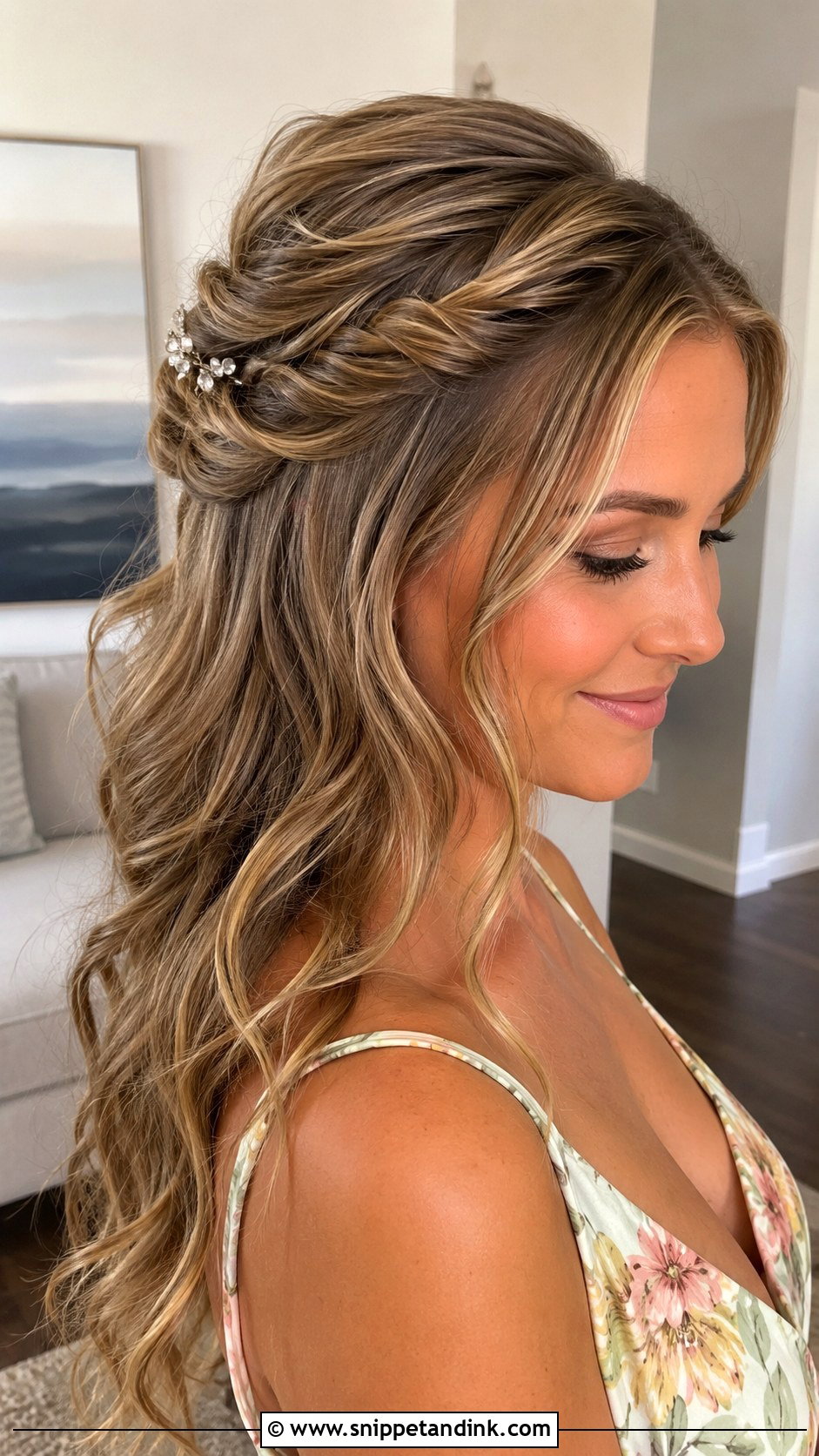 Wedding Guest Down Hairstyle With Twists - Snippet and Ink - 15 Wedding Guest Down Hairstyles