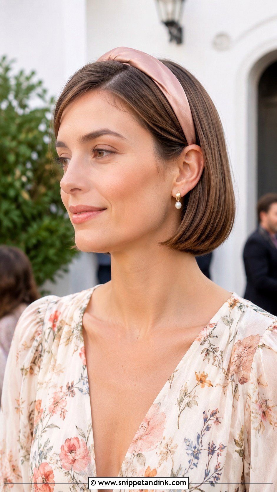 Wedding Guest Hair With Satin Headband - Snippet and Ink - 15 Wedding Guest Hair with Headband Ideas