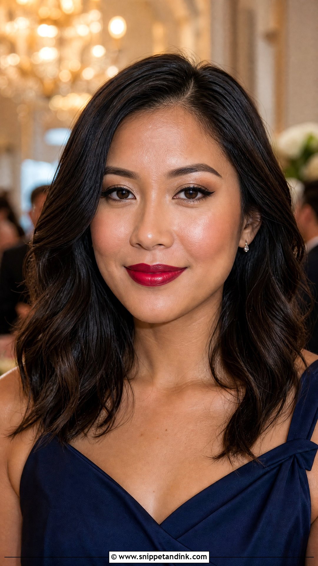 Wedding Guest Makeup With Red Lipstick - Snippet and Ink - 20 Wedding Makeup Red Lipstick Ideas