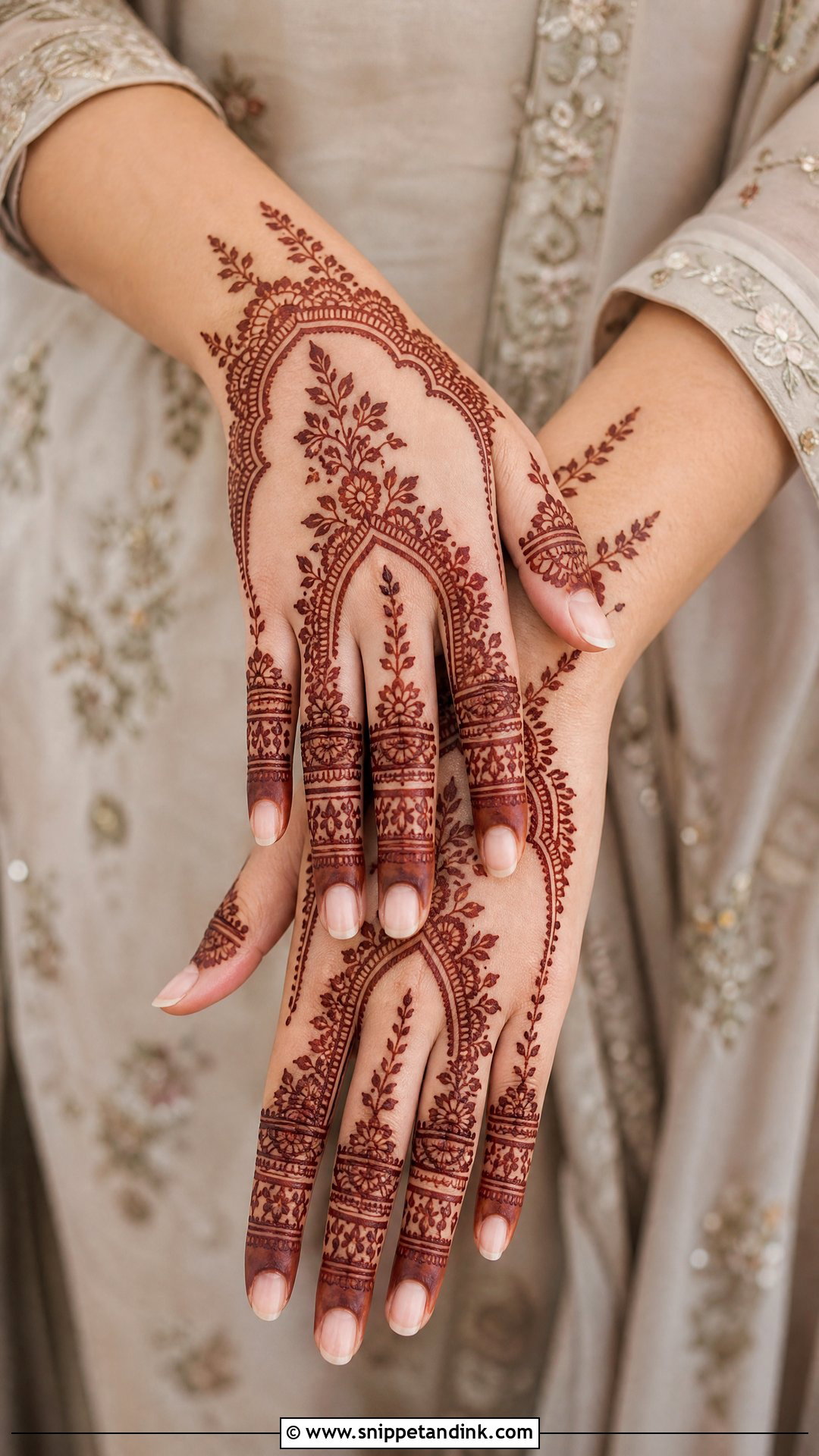 Wedding Guest Mehrab Mehndi Design - Snippet and Ink - 30 Mehrab Mehndi Design Ideas