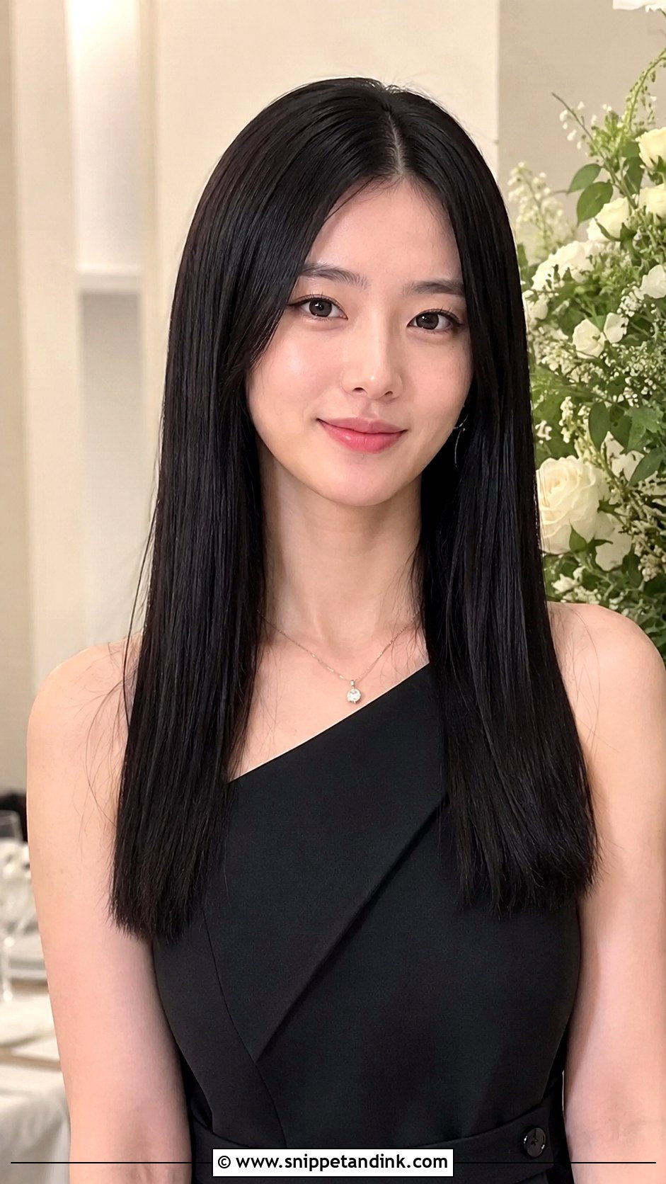 Wedding Guest Straight Hair Down - Snippet and Ink - 15 Wedding Guest Down Hairstyles