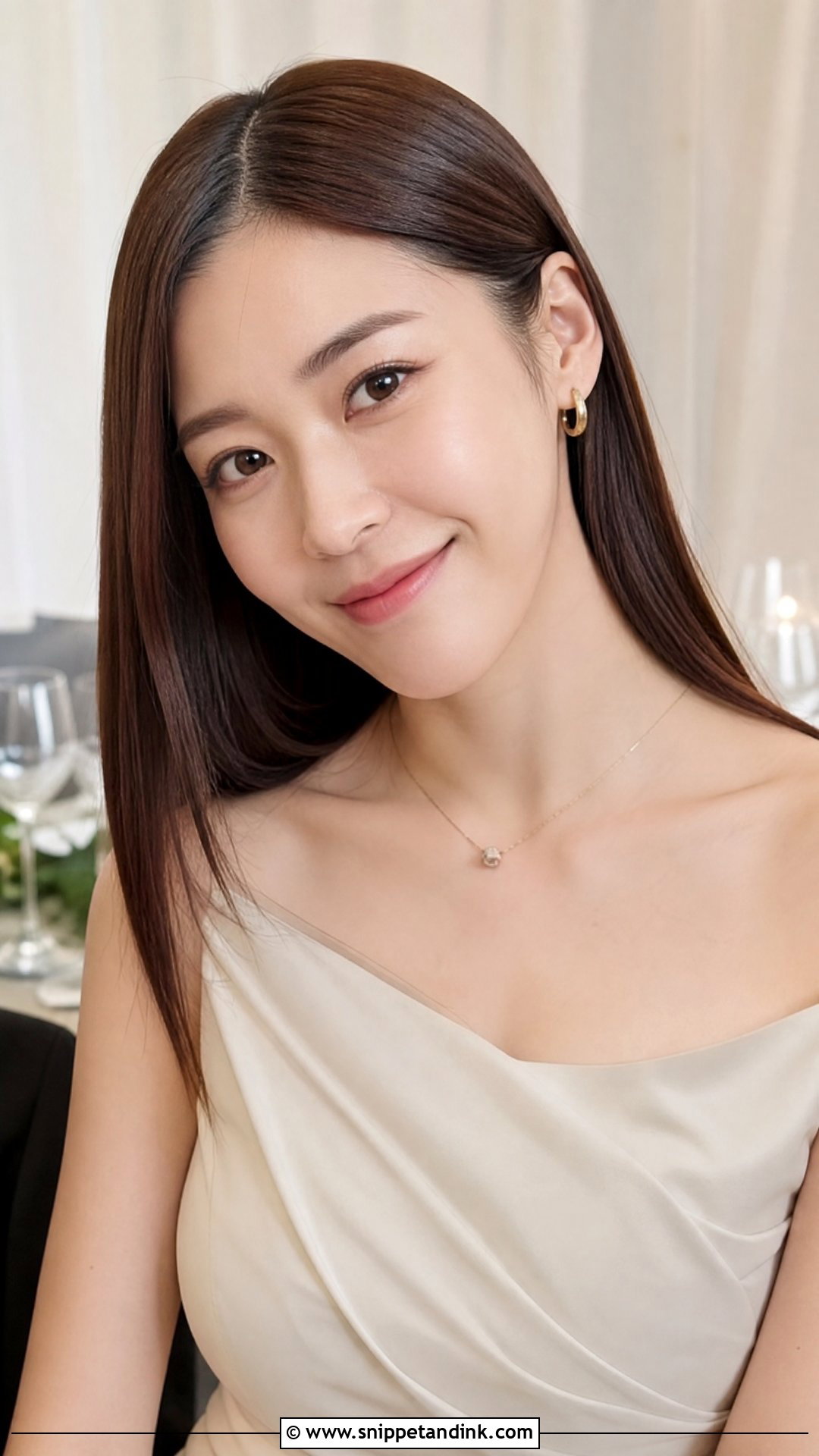 Wedding Guest Straight Hair - Snippet and Ink - 15 Wedding Attendee Hairstyles
