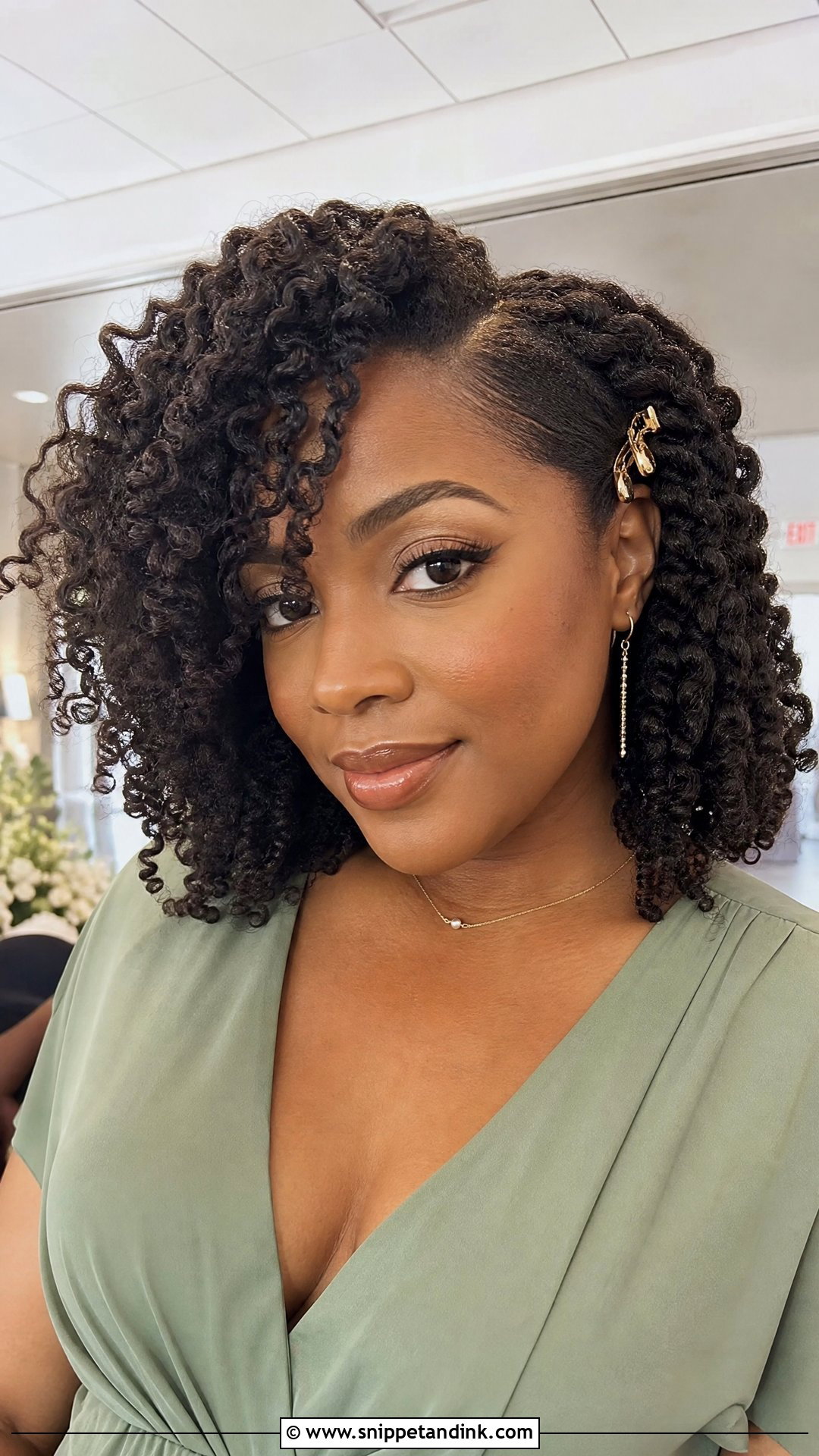 Wedding Guest Twist Out For Black Women - Snippet and Ink - 20 Wedding Guest Hair Black Women Ideas
