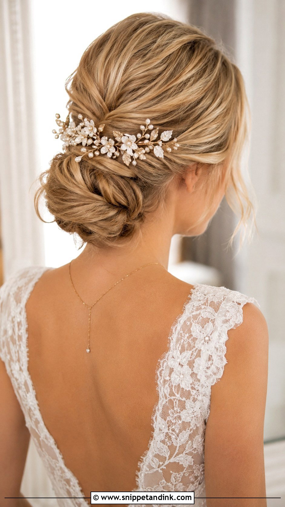 Wedding Hair Chignon - Snippet and Ink - 20 Dream Wedding Hair Ideas
