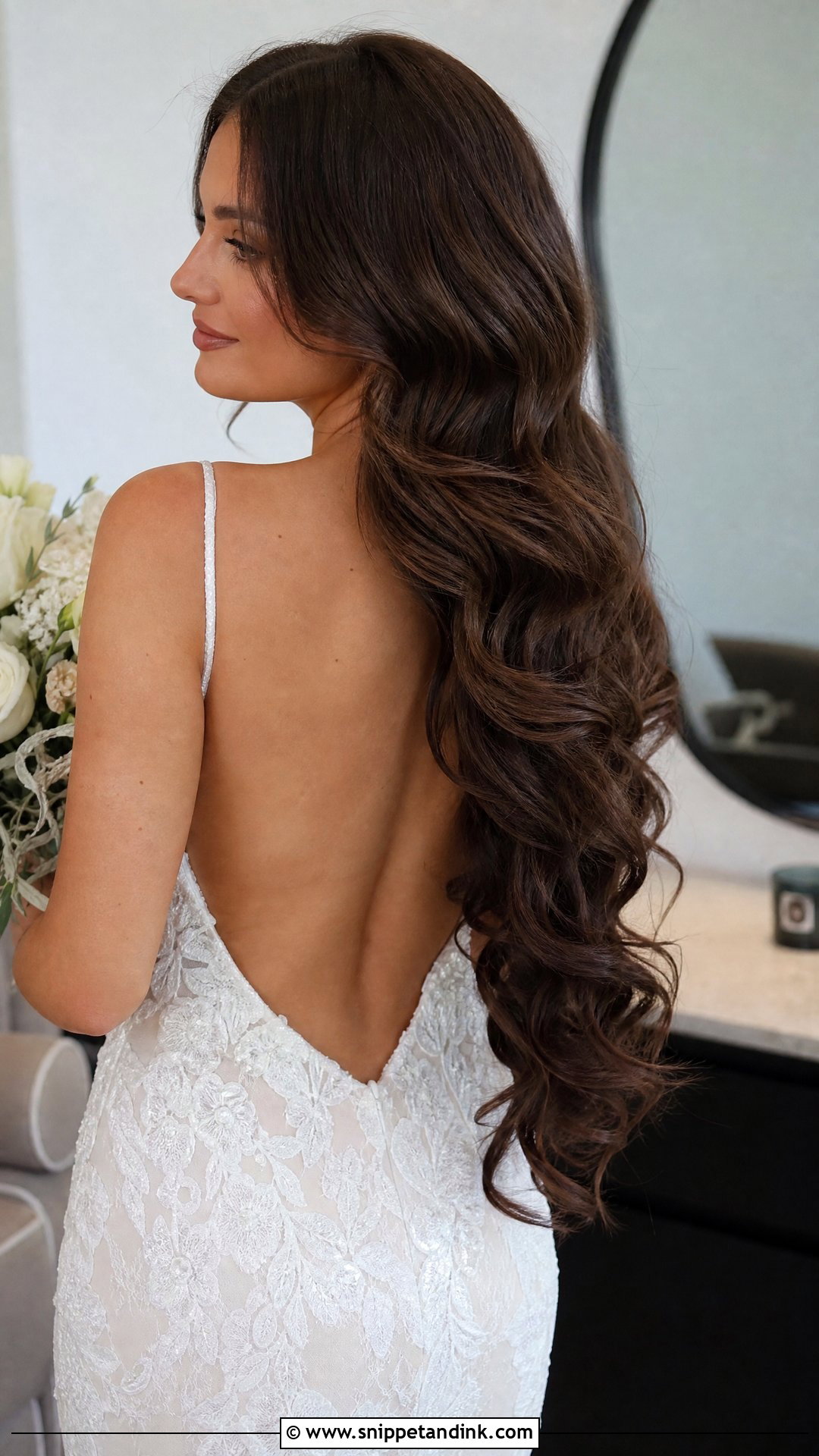 Wedding Hair Down Curls For Long Hair - Snippet and Ink - 20 Wedding Hair Down Curls