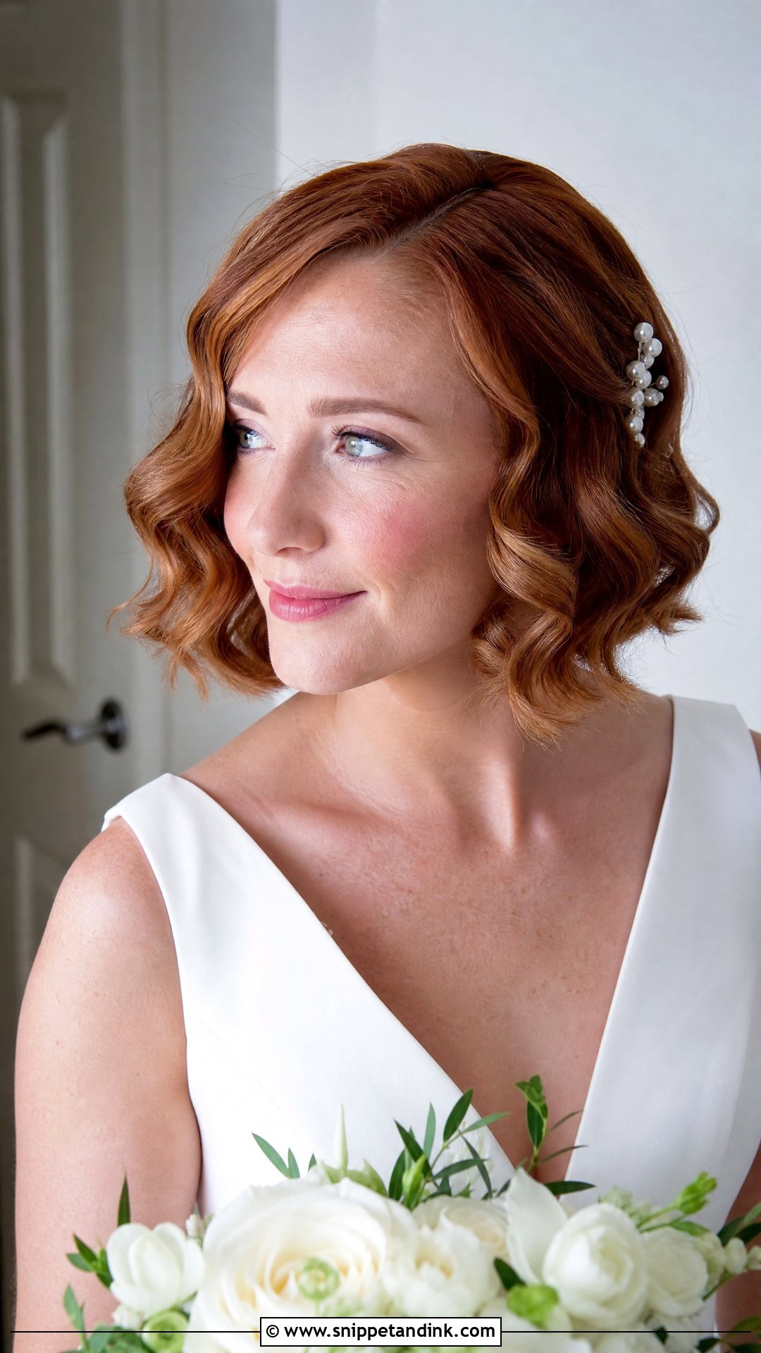 Wedding Hair Down Curls For Short Hair - Snippet and Ink - 20 Wedding Hair Down Curls