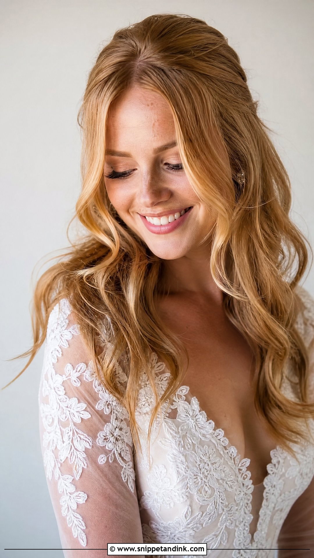 Wedding Hair Down Curls With Face Framing Pieces - Snippet and Ink - 20 Wedding Hair Down Curls
