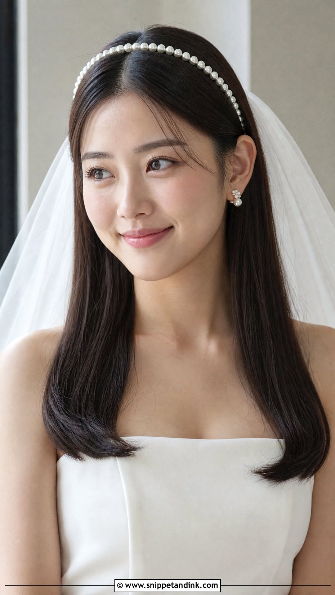 Wedding Hair Down With Headband And Straight Hair - Snippet and Ink - 20 Wedding Hair Down with Headband Ideas