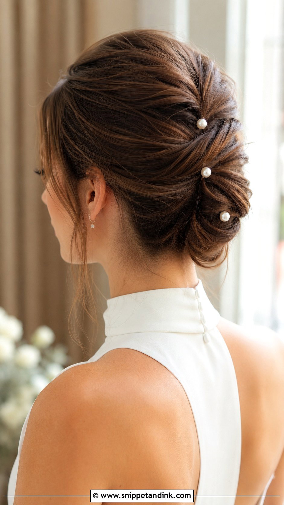Wedding Hair French Twist - Snippet and Ink - 20 Dream Wedding Hair Ideas