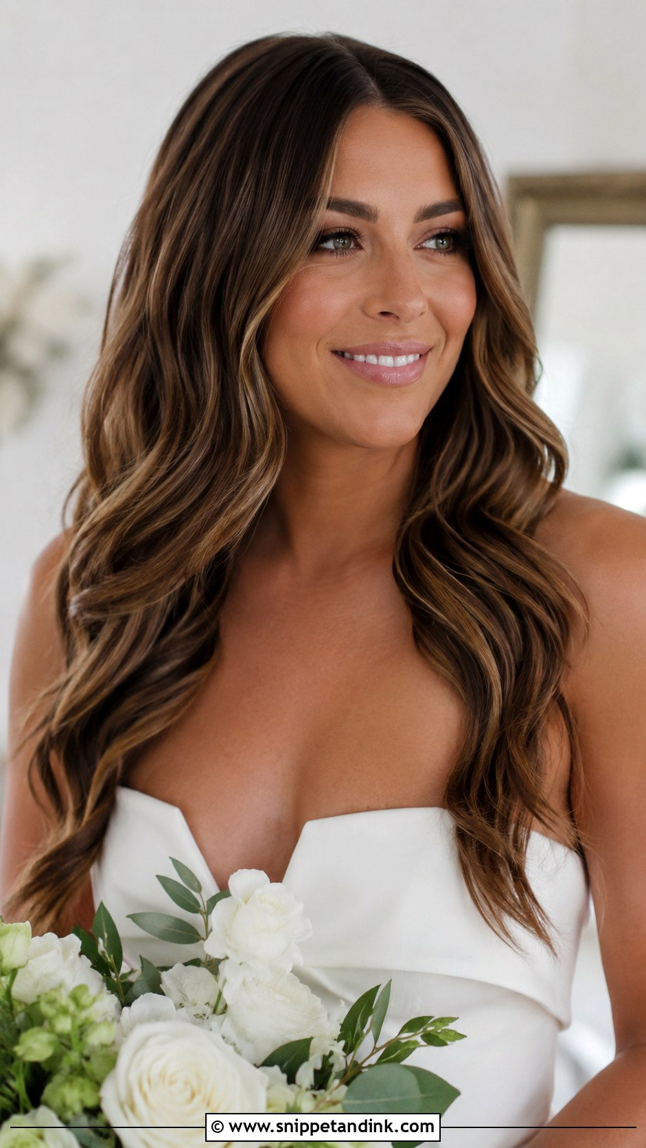 Wedding Hair Loose Waves - Snippet and Ink - 20 Dream Wedding Hair Ideas