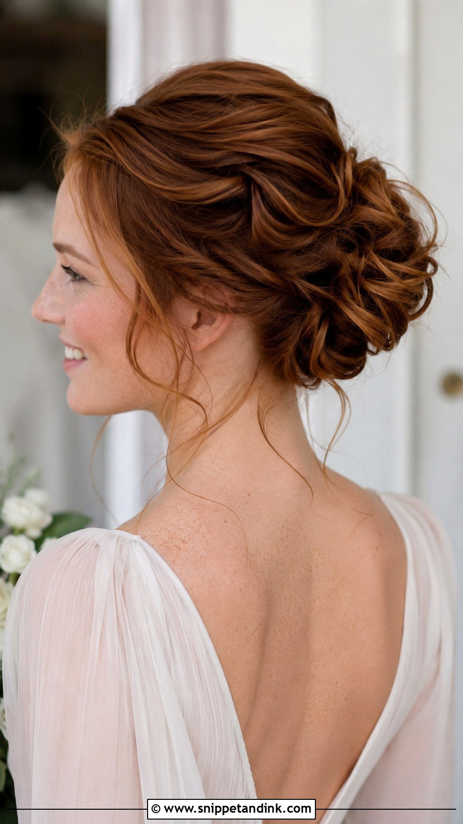 Wedding Hair Textured Updo - Snippet and Ink - 20 Dream Wedding Hair Ideas