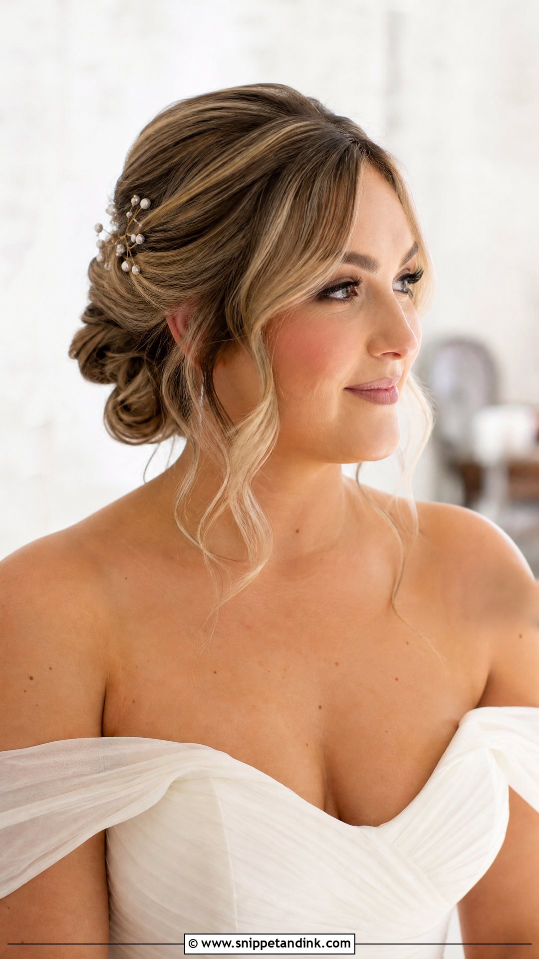 Wedding Hair With Face Framing For Round Face - Snippet and Ink - 20 Wedding Hairstyle for Rounded Face Ideas