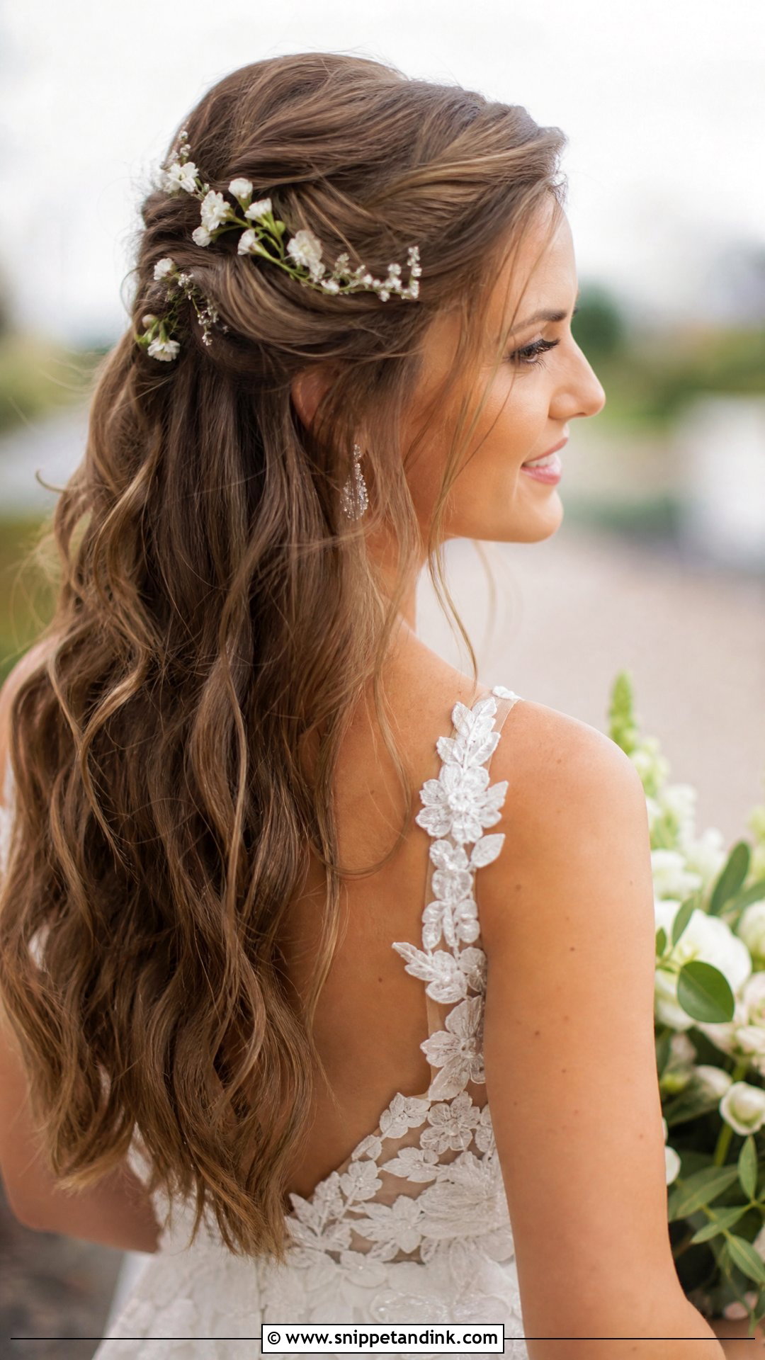 Wedding Hair With Flowers - Snippet and Ink - 20 Women Wedding Hairstyle Ideas