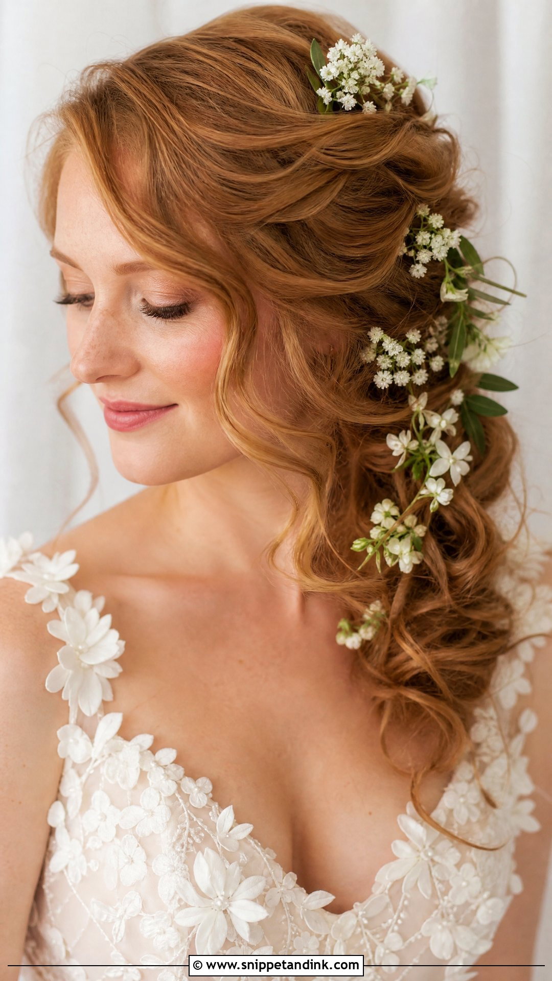 Wedding Hair With Flowers - Snippet and Ink - 15 Beautiful Wedding Hair Ideas