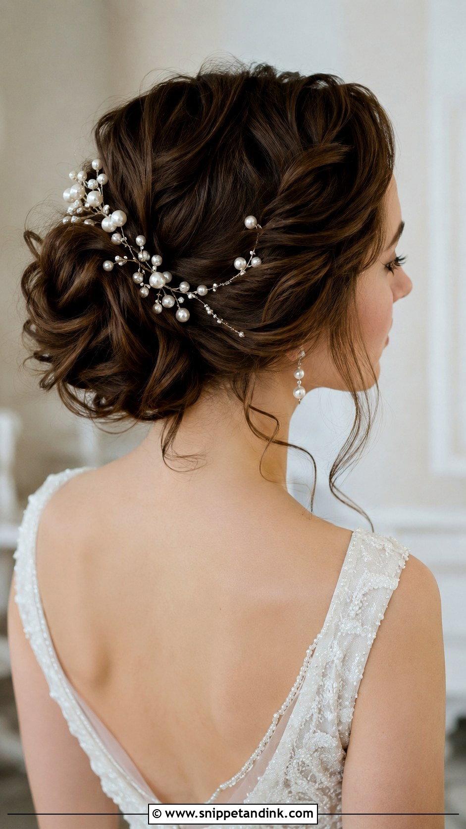 Wedding Hair With Pearls - Snippet and Ink - 25 Romantic Wedding Hair Ideas