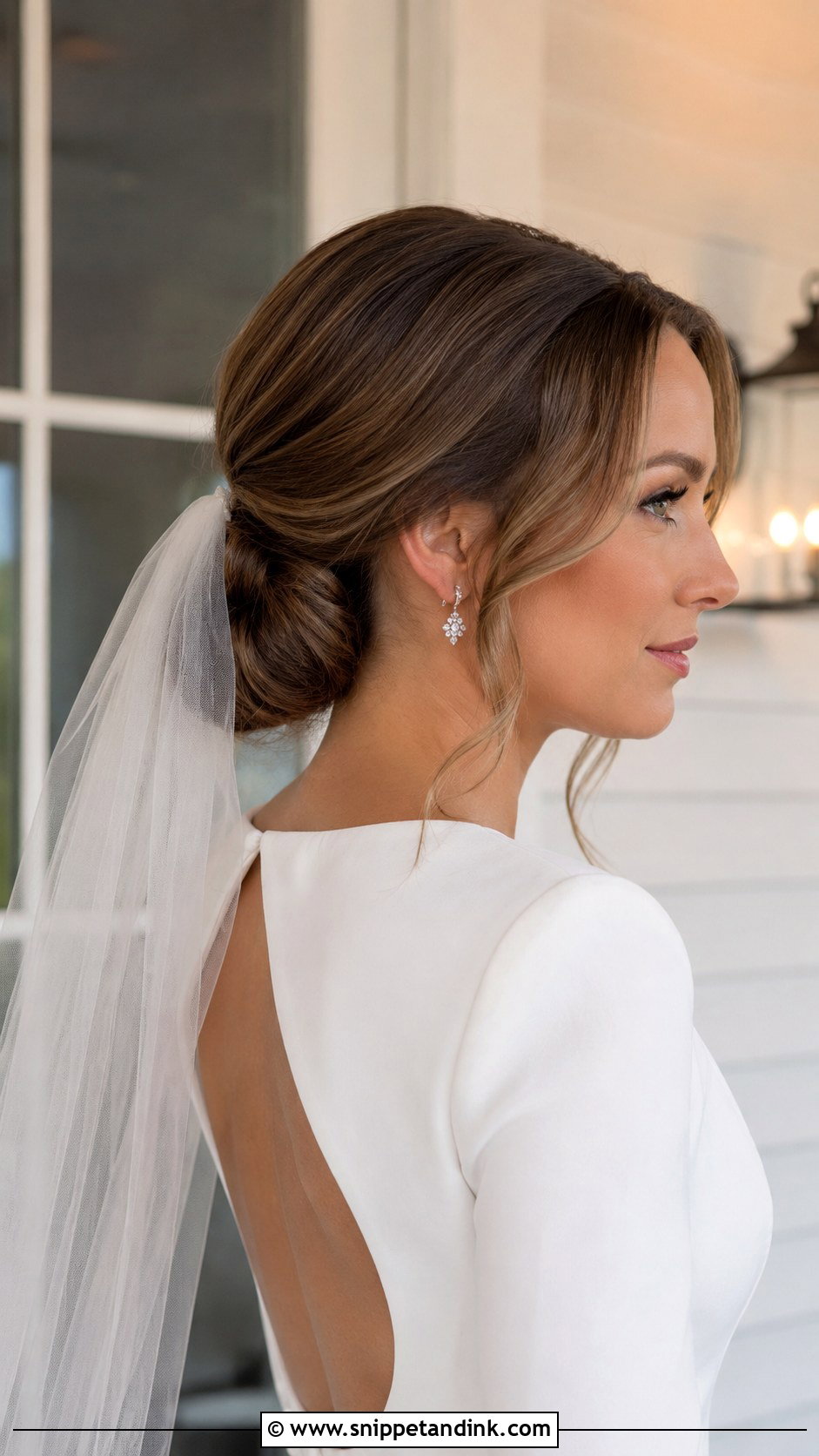 Wedding Hair With Veil - Snippet and Ink - 20 Dream Wedding Hair Ideas