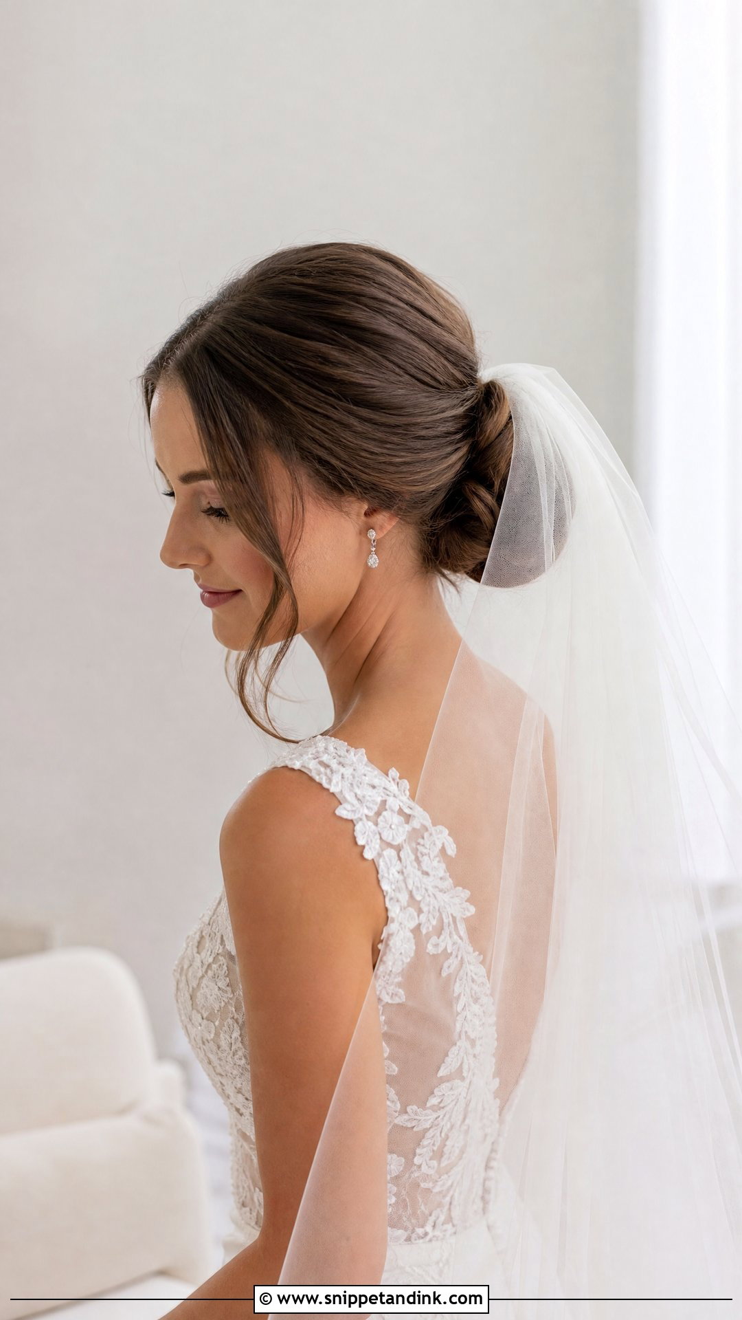 Wedding Hair With Veil - Snippet and Ink - 15 Beautiful Wedding Hair Ideas