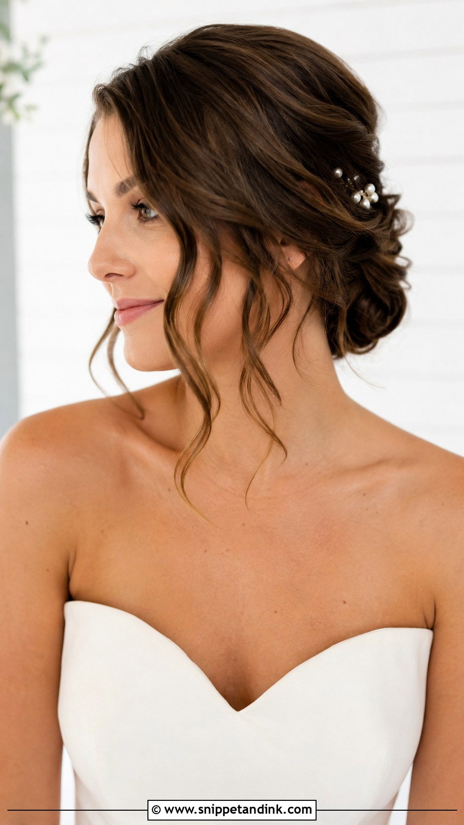 Wedding Hairstyle For Medium Hair - Snippet and Ink - 20 Beautiful Hairstyles for Wedding
