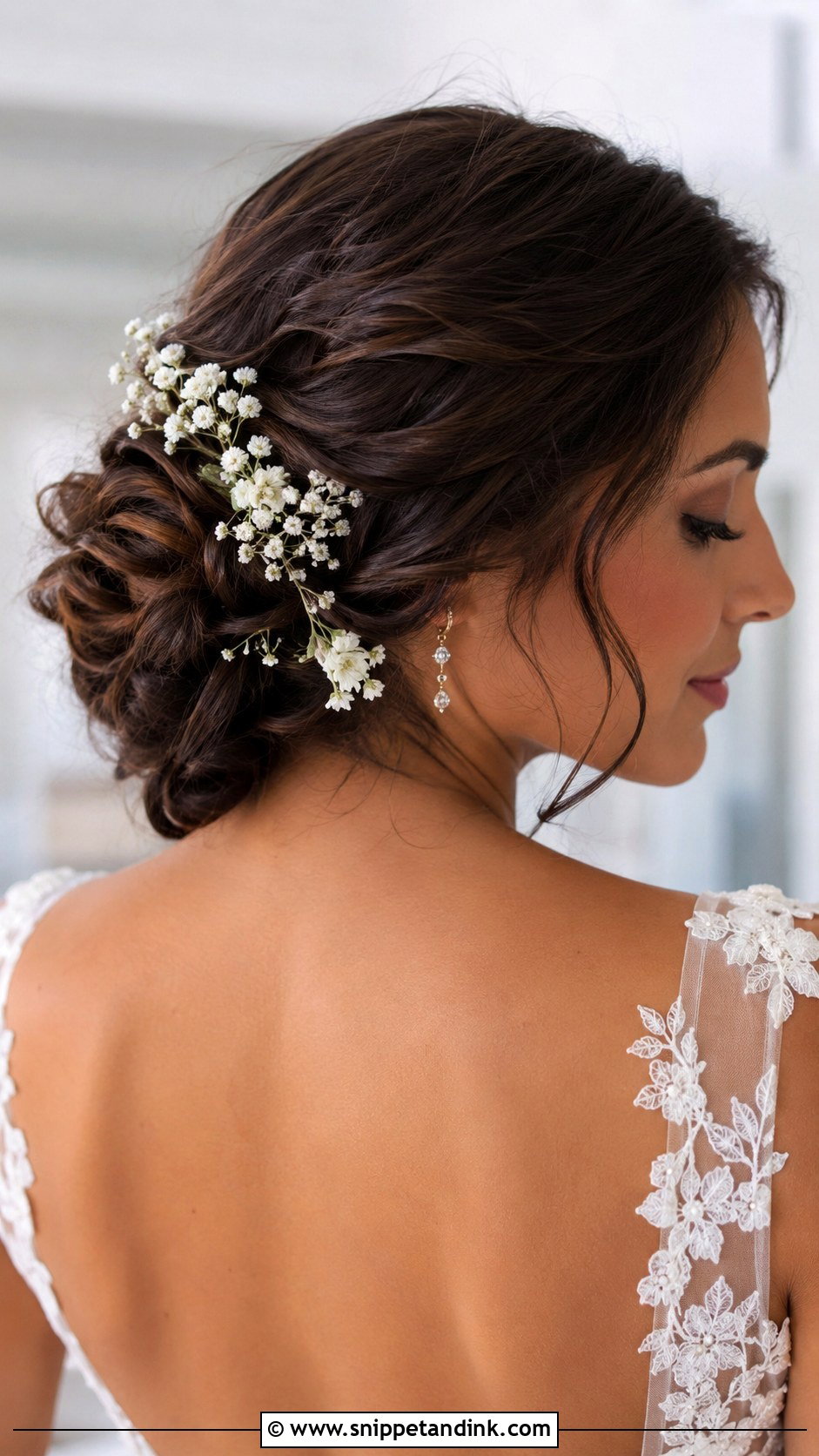 Wedding Hairstyle With Flowers - Snippet and Ink - 20 Hairstyle Idea for Wedding Ideas