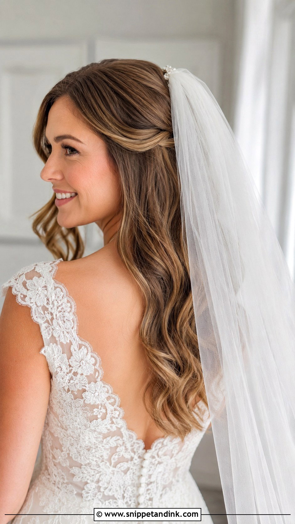 Wedding Hairstyle With Veil - Snippet and Ink - 25 Hairstyle Ideas for Wedding
