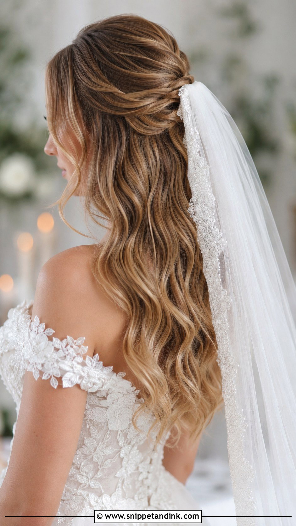 Wedding Hairstyle for Long Hair - Snippet and Ink - 30 Wedding Hairstyles for Bride