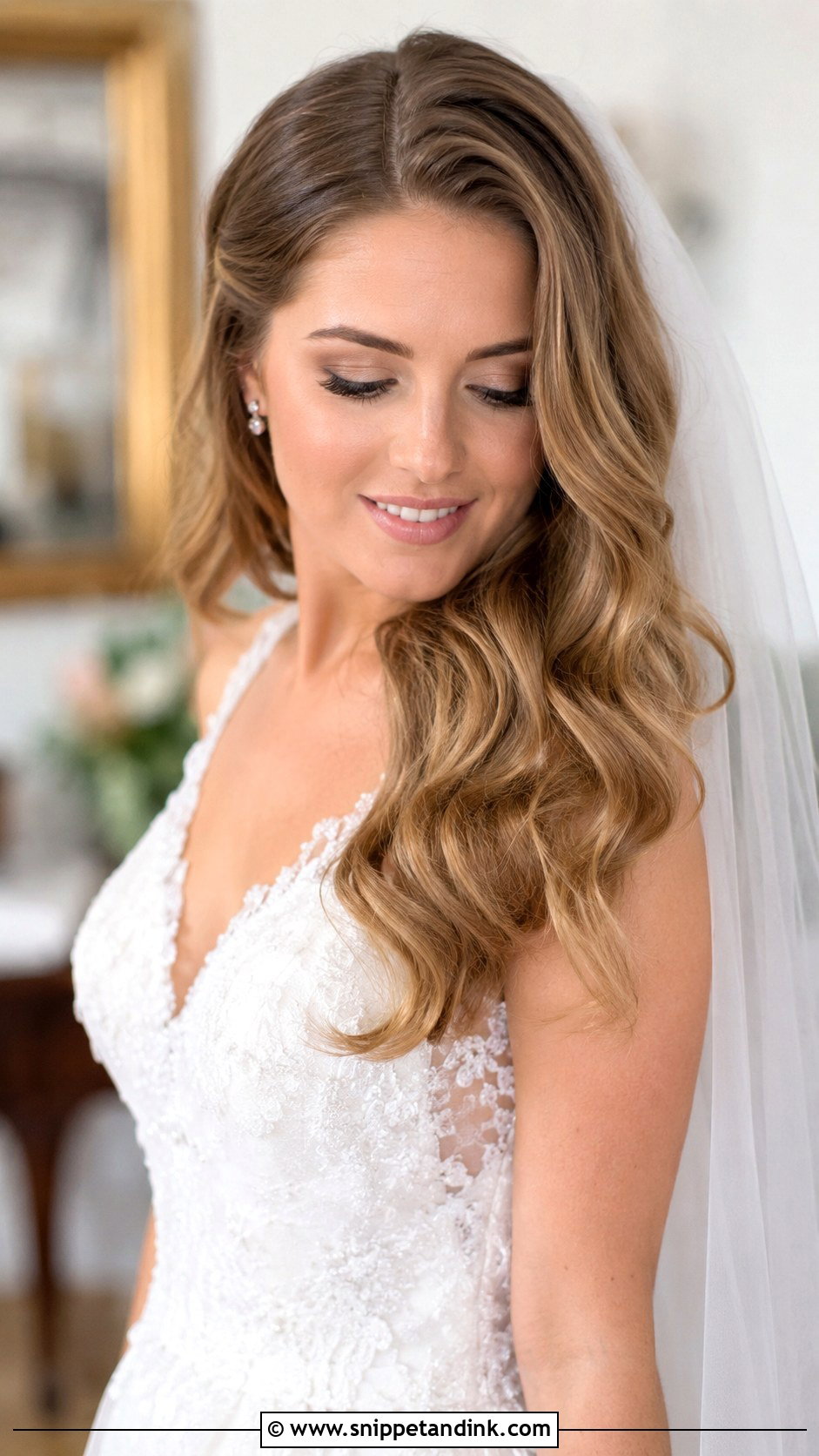 Wedding Hairstyle for Long Hair - Snippet and Ink - 25 Chic Wedding Hair Ideas