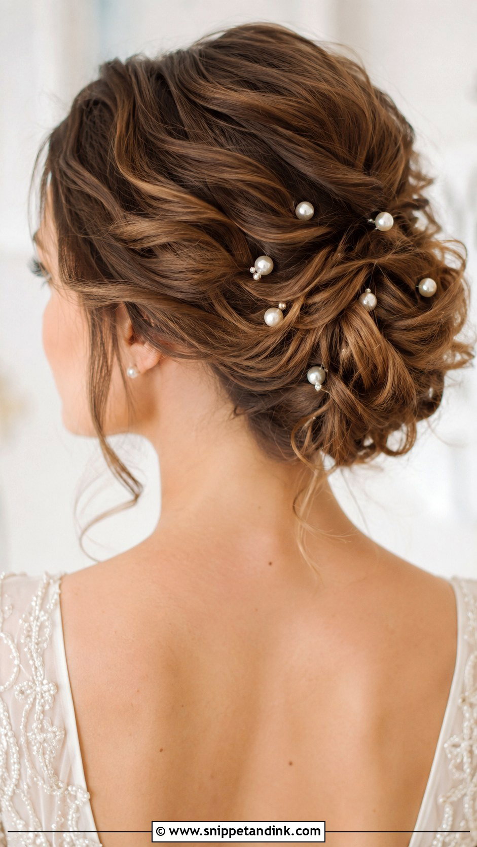 Wedding Hairstyle with Pearls - Snippet and Ink - 30 Wedding Hairstyles for Bride
