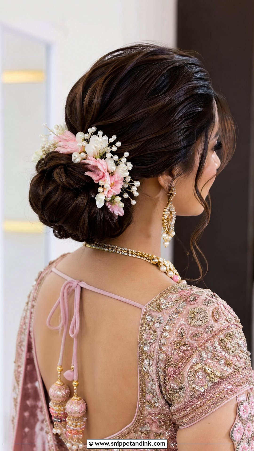 Wedding Juda For Lehenga - Snippet and Ink - 20 Wedding Juda Hairstyle Ideas