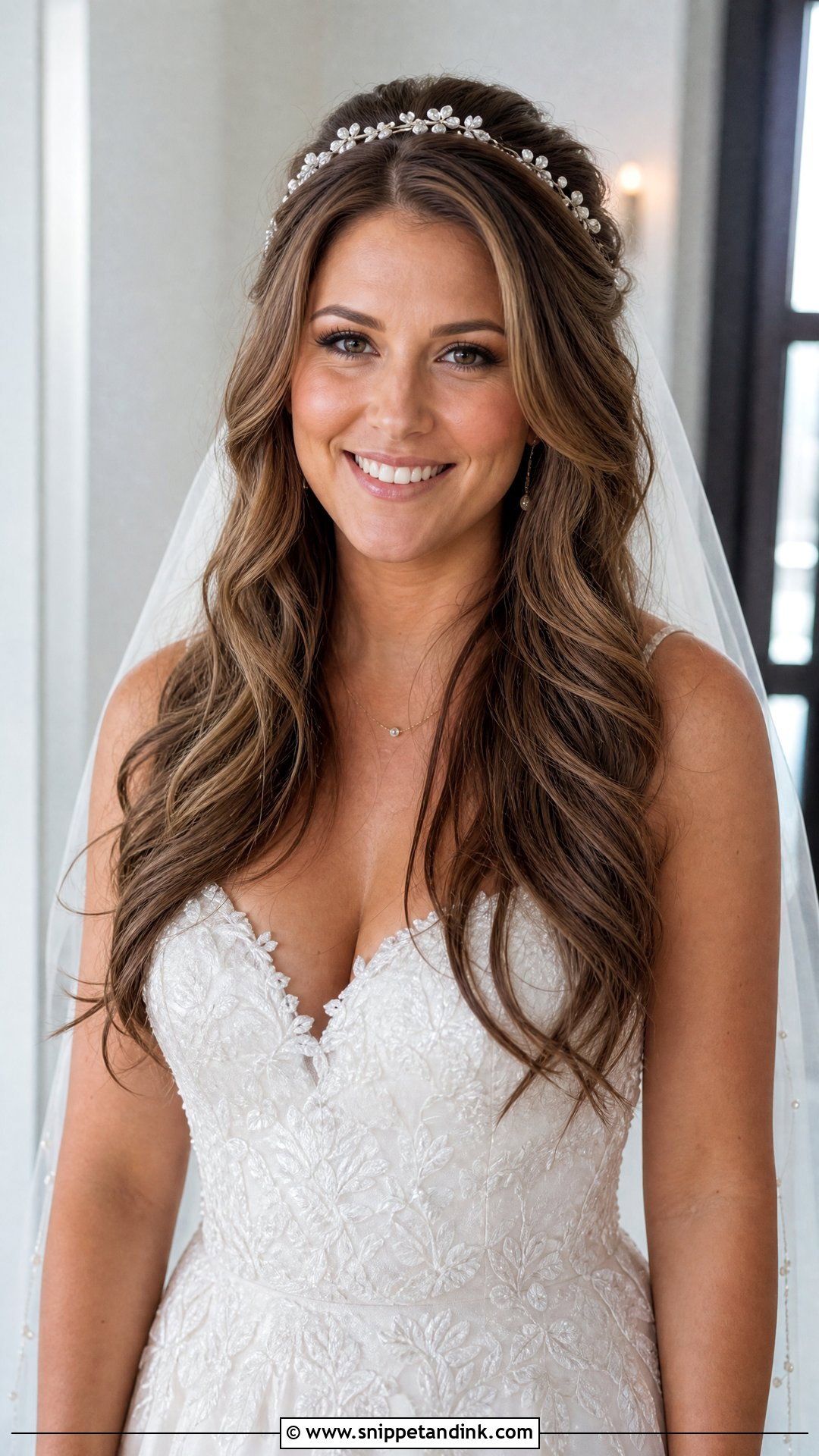Wedding Long Layers For Round Face - Snippet and Ink - 20 Wedding Hairstyle for Rounded Face Ideas